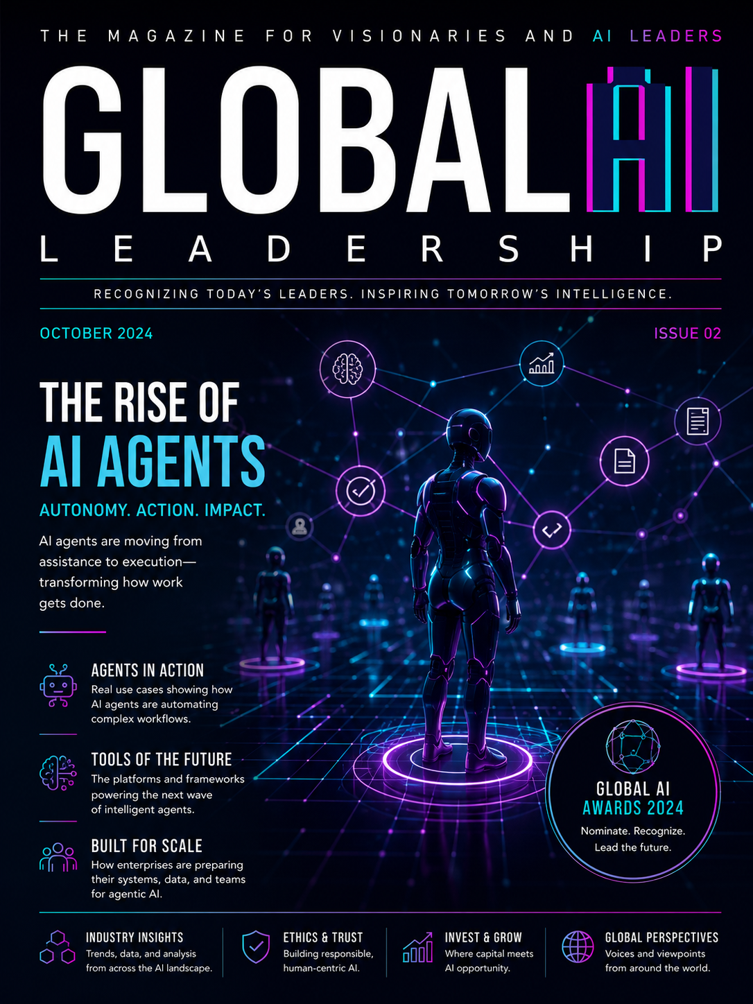 Global AI Leadership Review — Issue 02, October 2024 cover