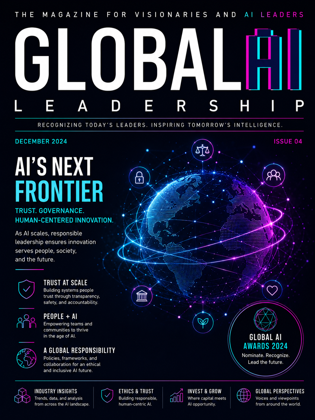 Global AI Leadership Review — Issue 04, December 2024 cover