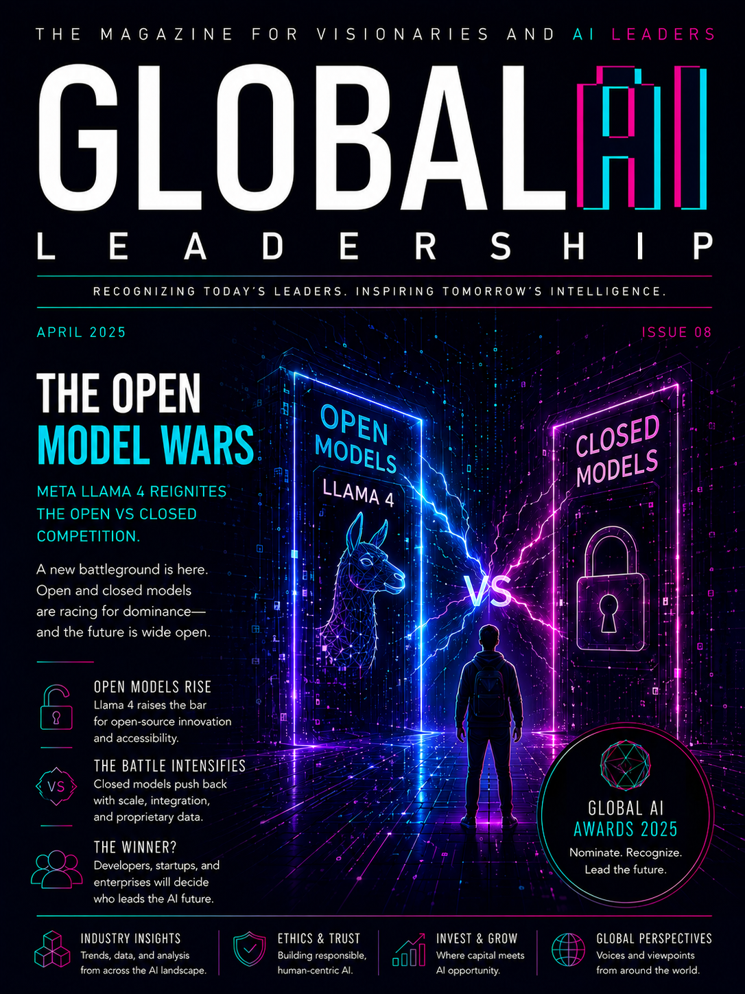 Global AI Leadership Review — Issue 08, April 2025 cover