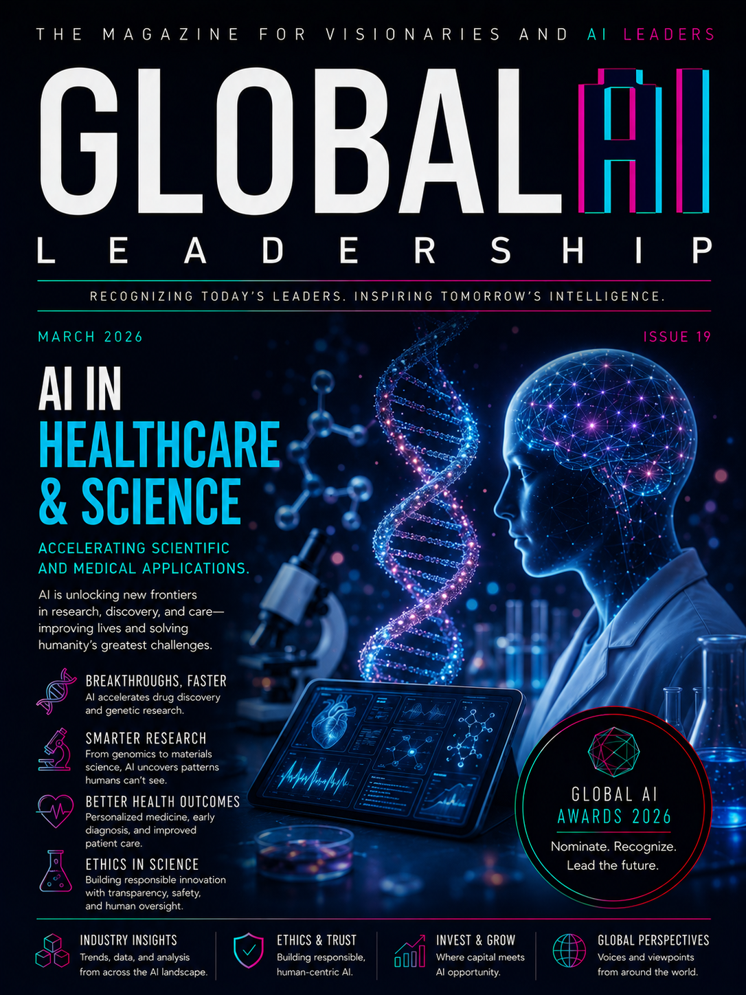 Global AI Leadership Review — Issue 19, March 2026 cover