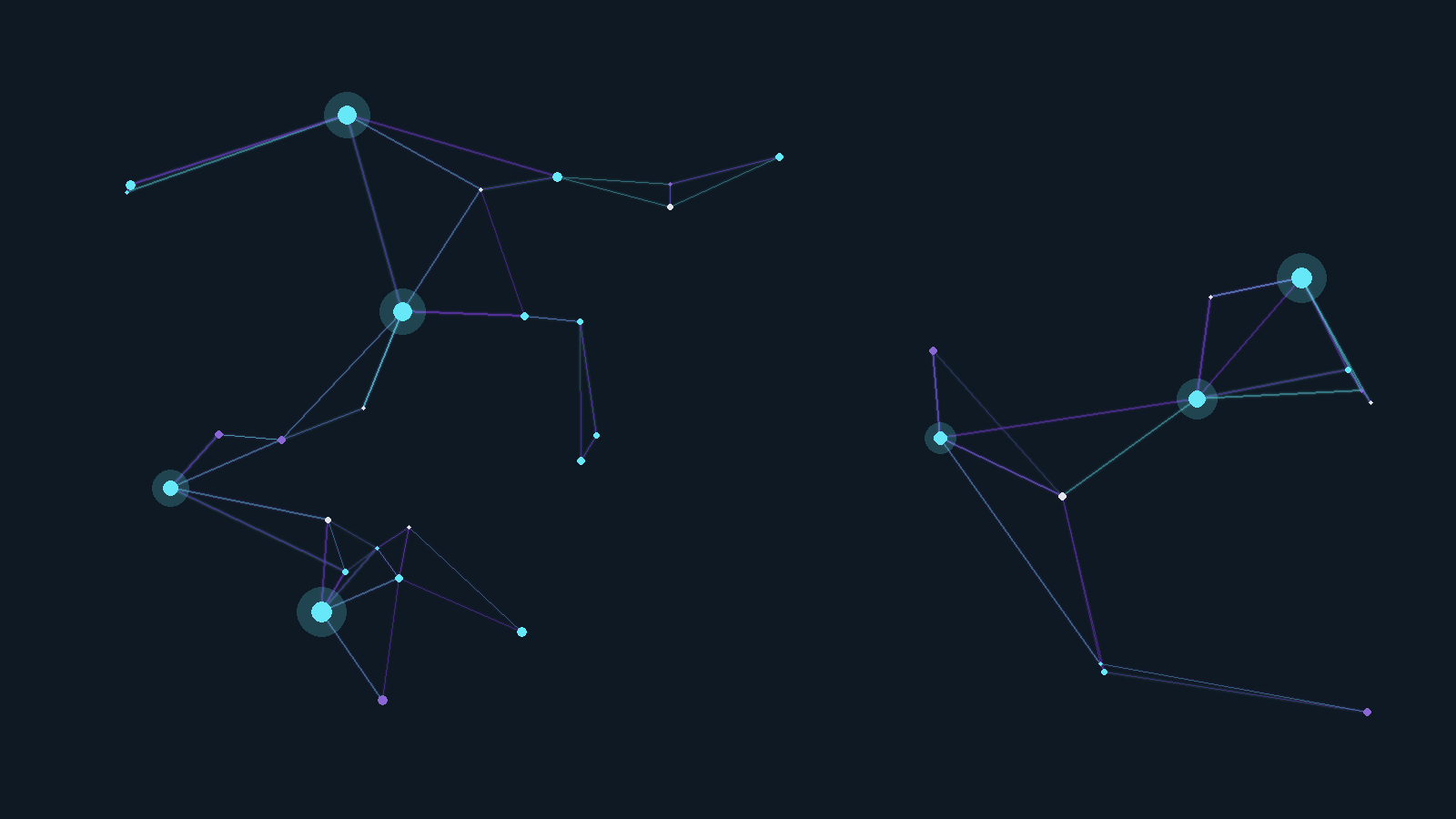Abstract network motif, cover art for: AI Compute Footprint: What the Amazon Data Center Permit Means for Board Accountability