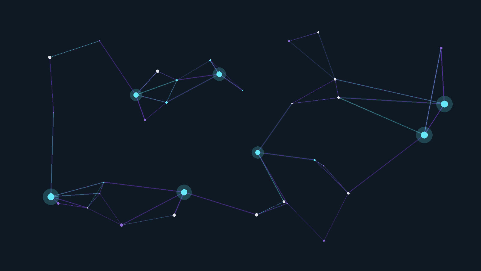 Abstract network motif, cover art for: AI Text Watermarking: What SynthID-Text Means for Enterprise Provenance Governance